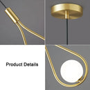 GobekUsa Glass Ball Pendant Lamps for Home Kitchen Bar Decor & Wall Sconce