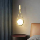 GobekUsa Glass Ball Pendant Lamps for Home Kitchen Bar Decor & Wall Sconce