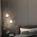 GobekUsa Glass Ball Pendant Lamps for Home Kitchen Bar Decor & Wall Sconce