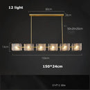 GobekUsa Crystal Chandelier: Modern Luxury Pendant Light for Living Room, Restaurant, and Bar