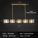 GobekUsa Crystal Chandelier: Modern Luxury Pendant Light for Living Room, Restaurant, and Bar
