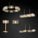 GobekUsa Crystal Chandelier: Modern Luxury Pendant Light for Living Room, Restaurant, and Bar