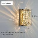 GobekUsa Crystal Wall Sconce Lamps: Luxury Indoor Wall Lights for Modern Room Decor & Bedside Lighting.