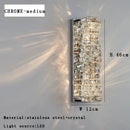 GobekUsa Crystal Wall Sconce Lamps: Luxury Indoor Wall Lights for Modern Room Decor & Bedside Lighting.
