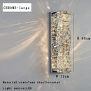 GobekUsa Crystal Wall Sconce Lamps: Luxury Indoor Wall Lights for Modern Room Decor & Bedside Lighting.