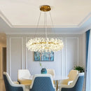 GobekUsa Crystal LED Chandelier for Home Decor – Modern Hanging Lamp