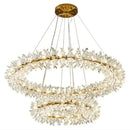 GobekUsa Crystal LED Chandelier for Home Decor – Modern Hanging Lamp