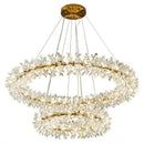 GobekUsa Crystal LED Chandelier for Home Decor – Modern Hanging Lamp