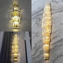 GobekUsa Crystal Nordic Wall Lamp Modern Luxury Home Decor Wall Sconce
