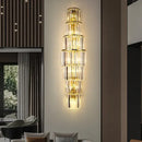 GobekUsa Crystal Nordic Wall Lamp Modern Luxury Home Decor Wall Sconce