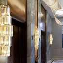 GobekUsa Crystal Nordic Wall Lamp Modern Luxury Home Decor Wall Sconce