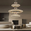 GobekUsa Double Pendant Chandeliers LED Hanging Ceiling Lamp for Living Room Kitchen Island