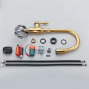 GobekUsa Gold Sensor Kitchen Faucet Pull Out Touch Control Mixer Tap Sink Crane