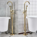 GobekUsa Gold Tub Sink Faucet with Handshower