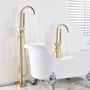 GobekUsa Gold Tub Sink Faucet with Handshower