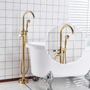 GobekUsa Gold Tub Sink Faucet with Handshower