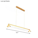 GobekUsa Contemporary Gold Tube Chandelier: LED Pendant Lamp for Living Room (25"/40.5"/32.5" Width) – Warm/White Light