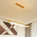 GobekUsa Contemporary Gold Tube Chandelier: LED Pendant Lamp for Living Room (25"/40.5"/32.5" Width) – Warm/White Light