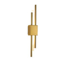GobekUsa Gold Tube Wall Sconce Iron Acrylic Modern Bedroom Living Room Lamps