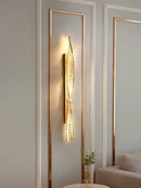 GobekUsa Crystal Wall Sconce for Bedroom & Living Room Decor