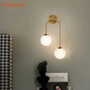 GobekUsa Glass Ball LED Wall Lamp for Modern Living Room Decor