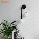 GobekUsa Glass Ball LED Wall Lamp for Modern Living Room Decor