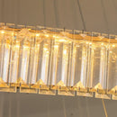 GobekUsa Crystal LED Chandelier for Modern Luxury Living and Dining Rooms