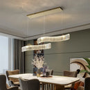 GobekUsa Crystal LED Chandelier for Modern Luxury Living and Dining Rooms