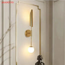 GobekUsa LED Wall Lamps Lights Mirror Light for Living Room Stairs Loft Night Table