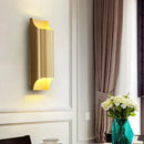 GobekUsa Copper Brass Wall Sconce, Modern Minimalist Designer Wall Lamp for Home Lighting