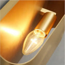 GobekUsa Copper Brass Wall Sconce, Modern Minimalist Designer Wall Lamp for Home Lighting