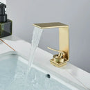 GobekUsa Basin Faucet: Modern Single Hole Mixer Tap for Bathroom Washbasin - Hot and Cold Water