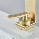 GobekUsa Basin Faucet: Modern Single Hole Mixer Tap for Bathroom Washbasin - Hot and Cold Water