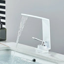 GobekUsa Basin Faucet: Modern Single Hole Mixer Tap for Bathroom Washbasin - Hot and Cold Water