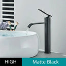 GobekUsa Basin Faucet: Hot Cold Water Mixer Tap for Bathroom Vessel Washbasin