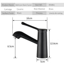 GobekUsa Gold Waterfall Basin Faucet Mixer Tap Modern Single Hole Cold Hot Water