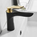GobekUsa Gold Waterfall Bathroom Faucet - Single Handle Basin Mixer Tap, Elegant Design