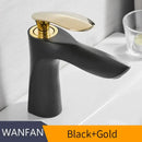 GobekUsa Gold Waterfall Bathroom Faucet - Single Handle Basin Mixer Tap, Elegant Design
