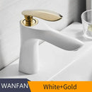 GobekUsa Gold Waterfall Bathroom Faucet - Single Handle Basin Mixer Tap, Elegant Design