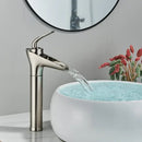 GobekUsa Gold Waterfall Wine Glass Basin Faucet - Single Lever Bathroom Mixer