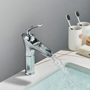 GobekUsa Gold Waterfall Wine Glass Basin Faucet - Single Lever Bathroom Mixer