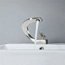 GobekUsa Gold White Bathroom Basin Faucet Cold Hot Water Mixer Sink Tap