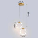 GobekUsa Gold Pendant Lights Energy Saving for Living Room Hanglamp
