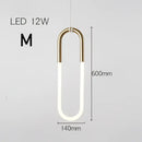 GobekUsa Gold Pendant Lights Energy Saving for Living Room Hanglamp
