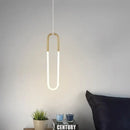 GobekUsa Gold Pendant Lights Energy Saving for Living Room Hanglamp