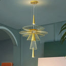 GobekUsa Iron Mesh Gravity Suspension Lamp in Black - Industrial Pendant for Home Décor
