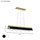 GobekUsa Modern Wood Island Billiard Light with Black/White Shade - 3 or 5 Lights for Restaurant