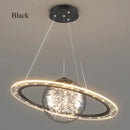 GobekUsa Golden Acrylic LED Chandelier for Luxury Interior Lighting