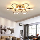 GobekUsa Golden Aluminum Ceiling Lights for Living Bedroom Kitchen Children's Room