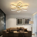 GobekUsa Golden Aluminum Ceiling Lights for Living Bedroom Kitchen Children's Room